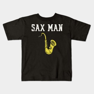 Sax Man Kids T-Shirt